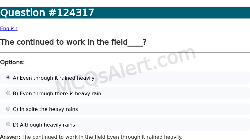 Question Screenshot