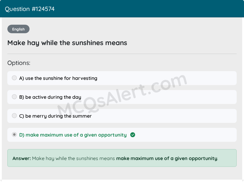 Question Screenshot