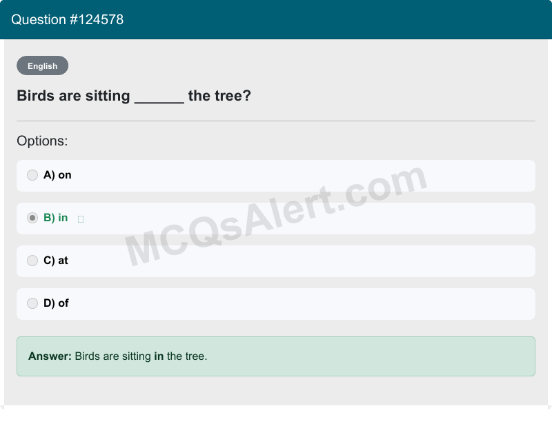 Question Screenshot