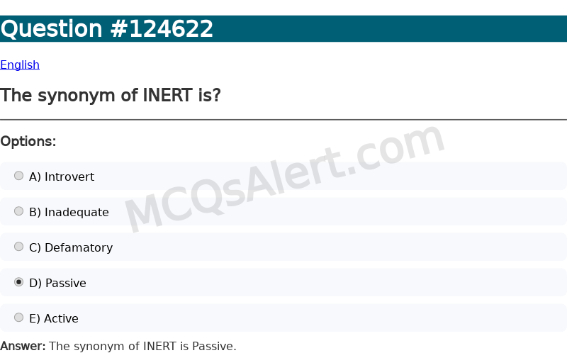 Question Screenshot