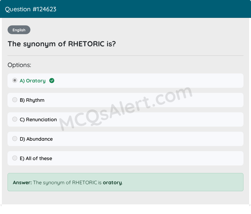 Question Screenshot