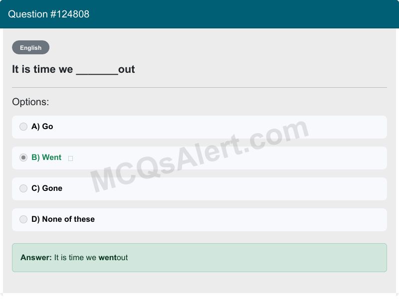 Question Screenshot