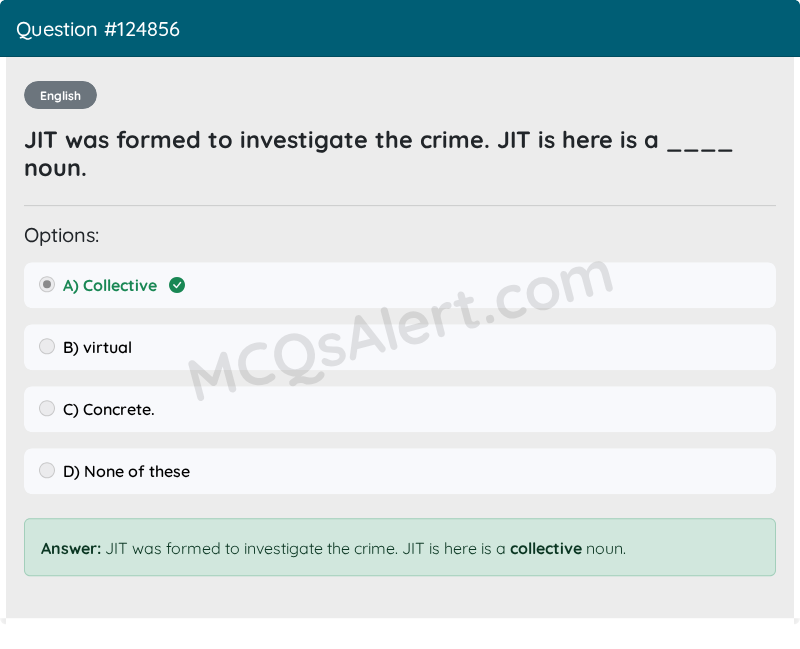 Question Screenshot