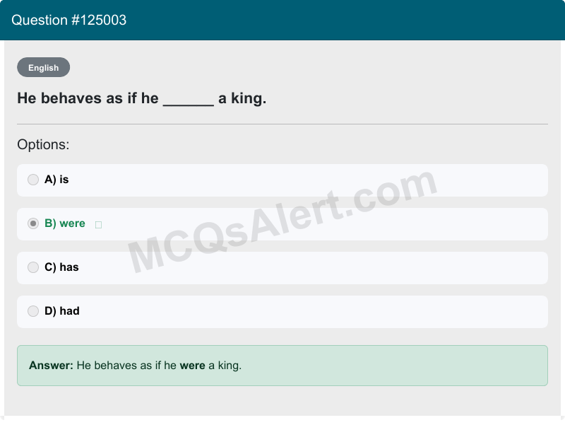 Question Screenshot