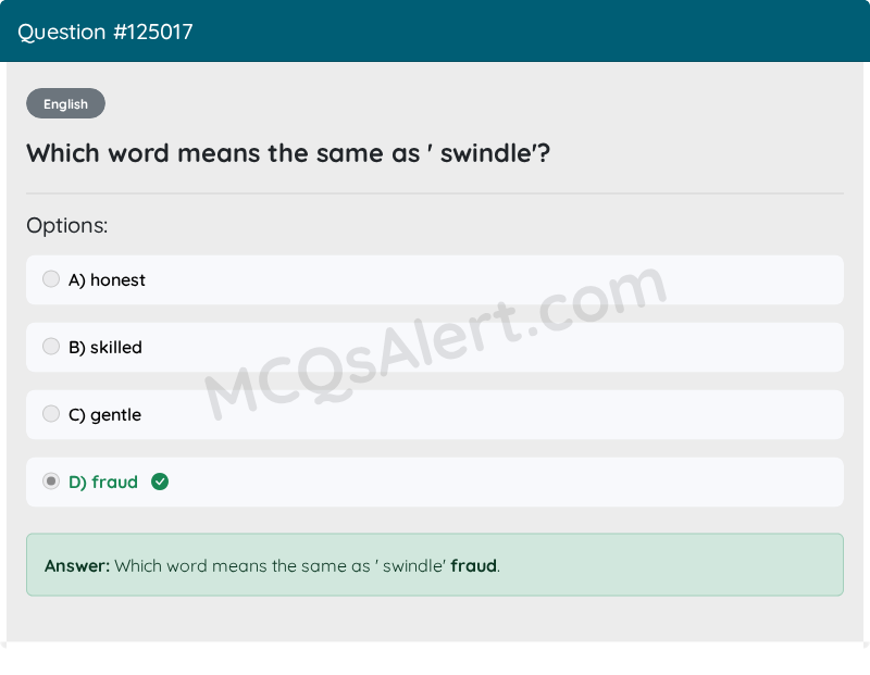 Question Screenshot