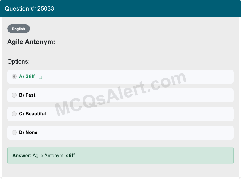 Question Screenshot