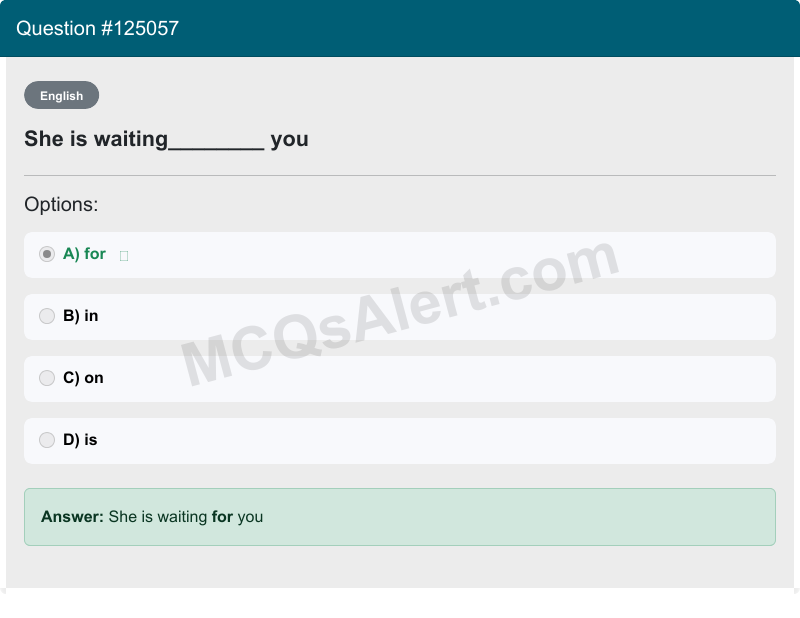 Question Screenshot