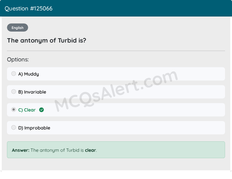 Question Screenshot