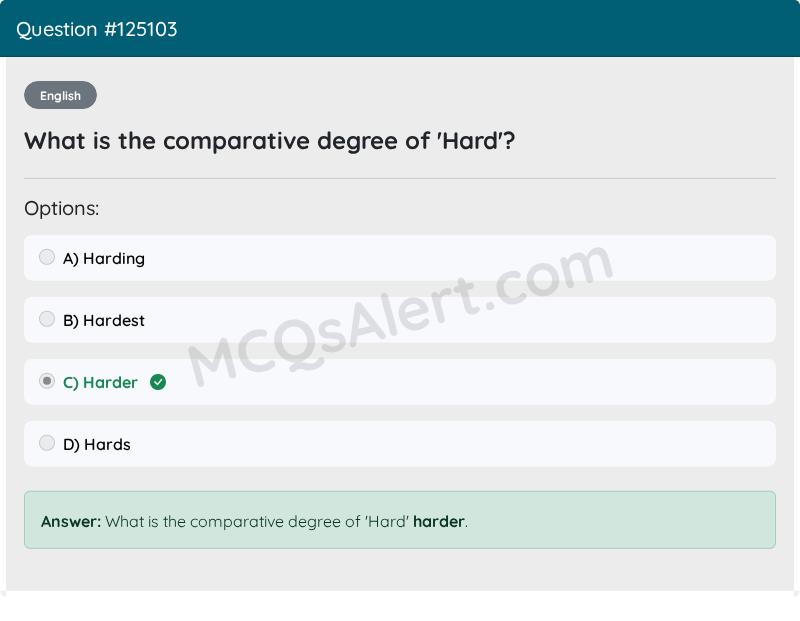Question Screenshot