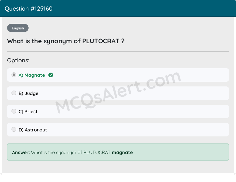 Question Screenshot