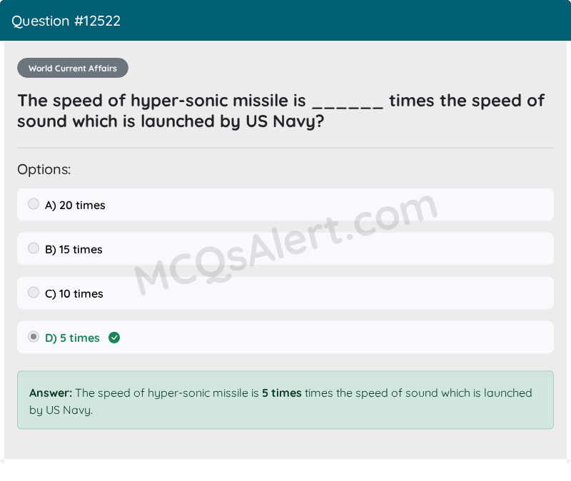 Question Screenshot