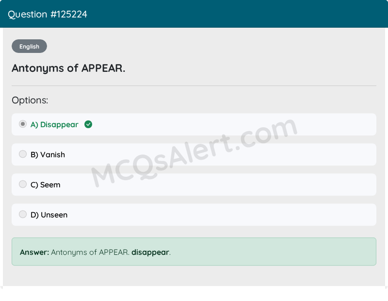 Question Screenshot