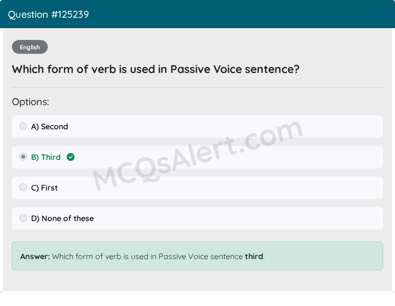 Question Screenshot