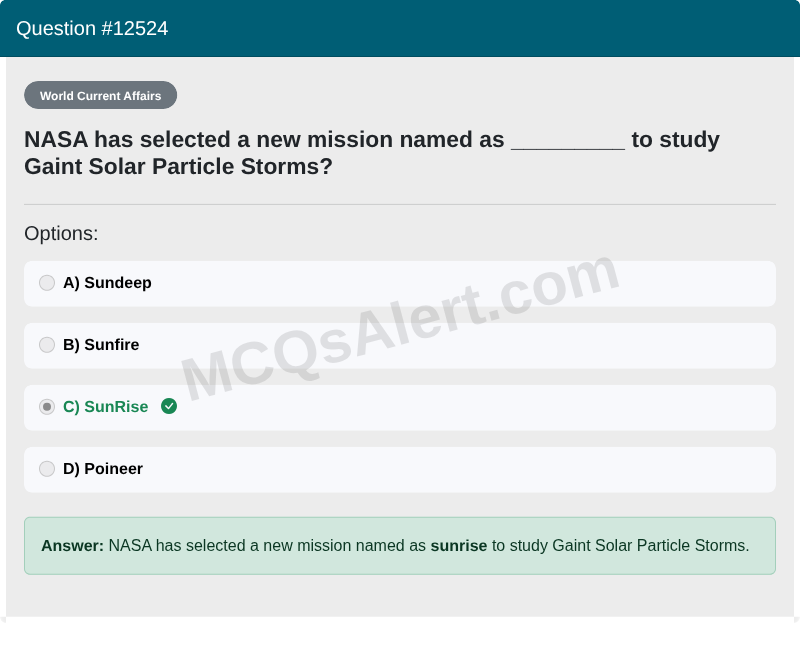 Question Screenshot