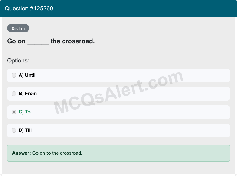 Question Screenshot
