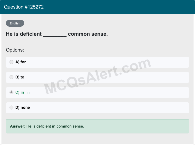 Question Screenshot