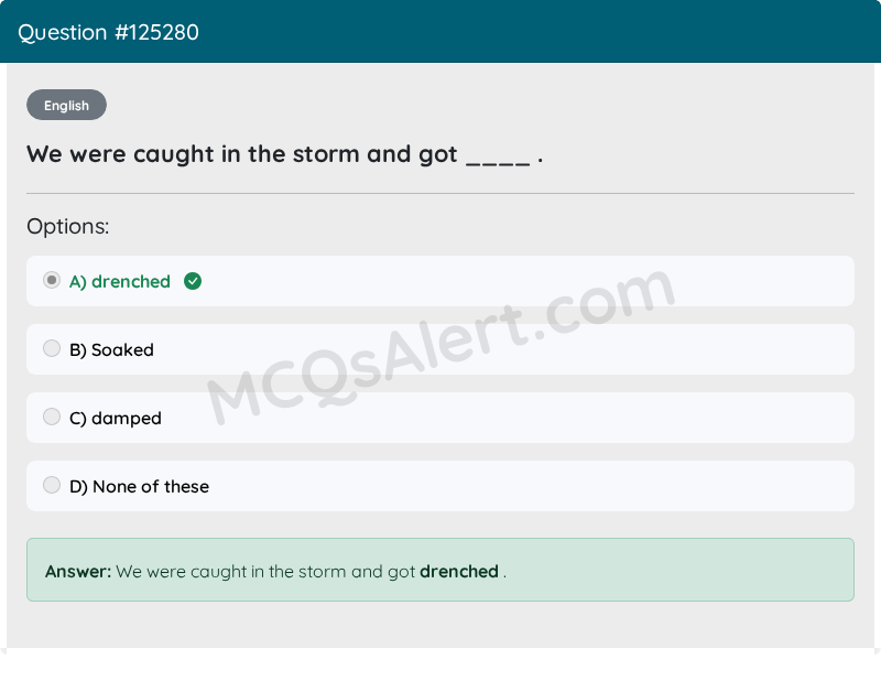 Question Screenshot