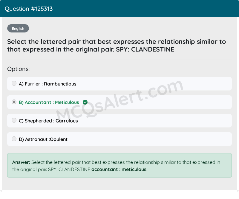 Question Screenshot