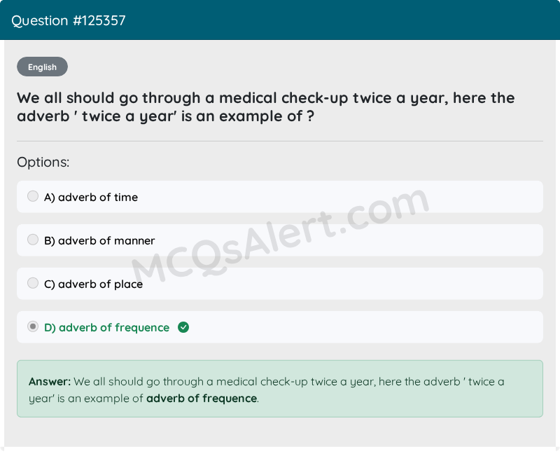 Question Screenshot