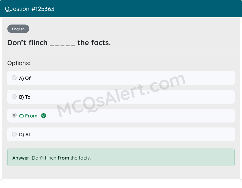 Question Screenshot