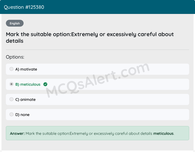 Question Screenshot