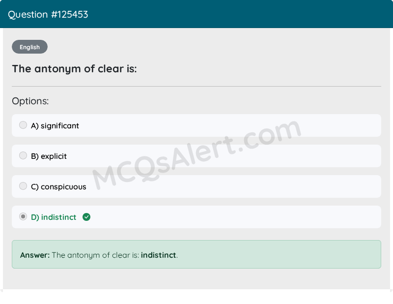 Question Screenshot
