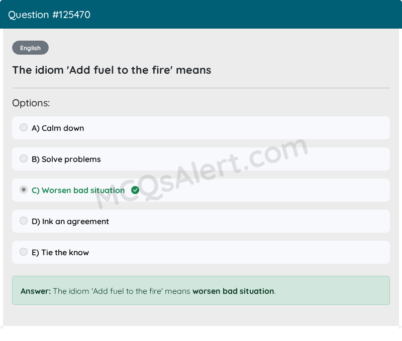 Question Screenshot