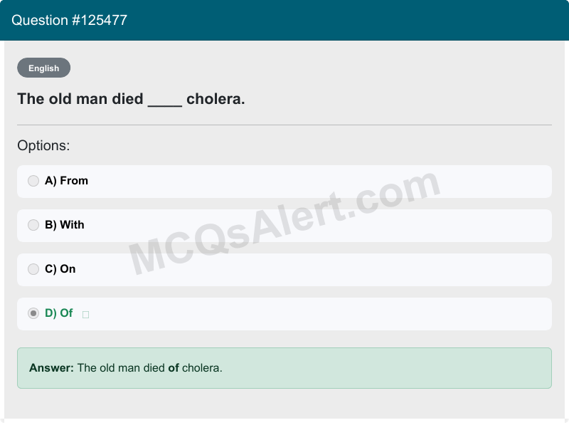 Question Screenshot