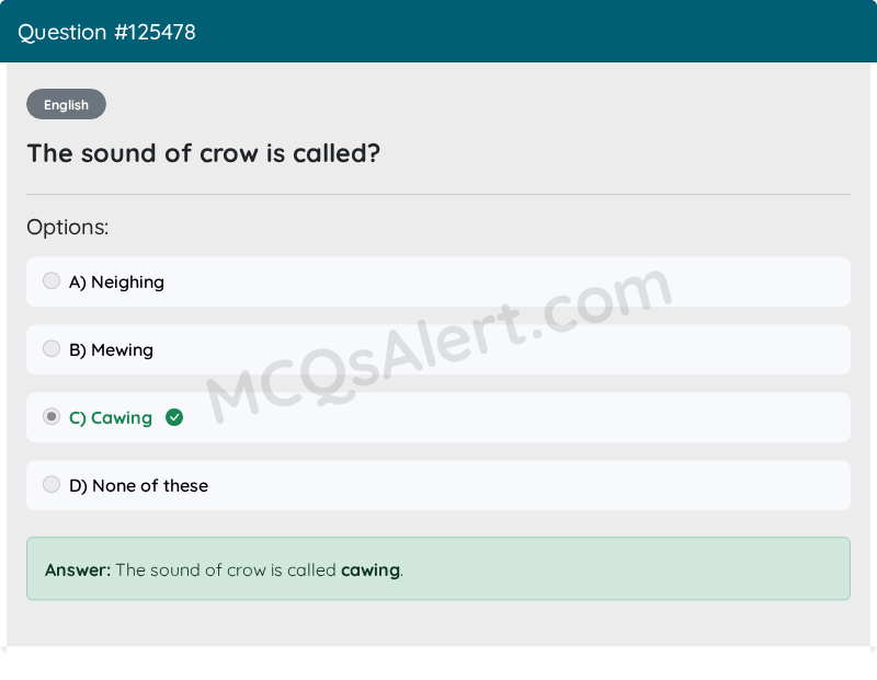 Question Screenshot