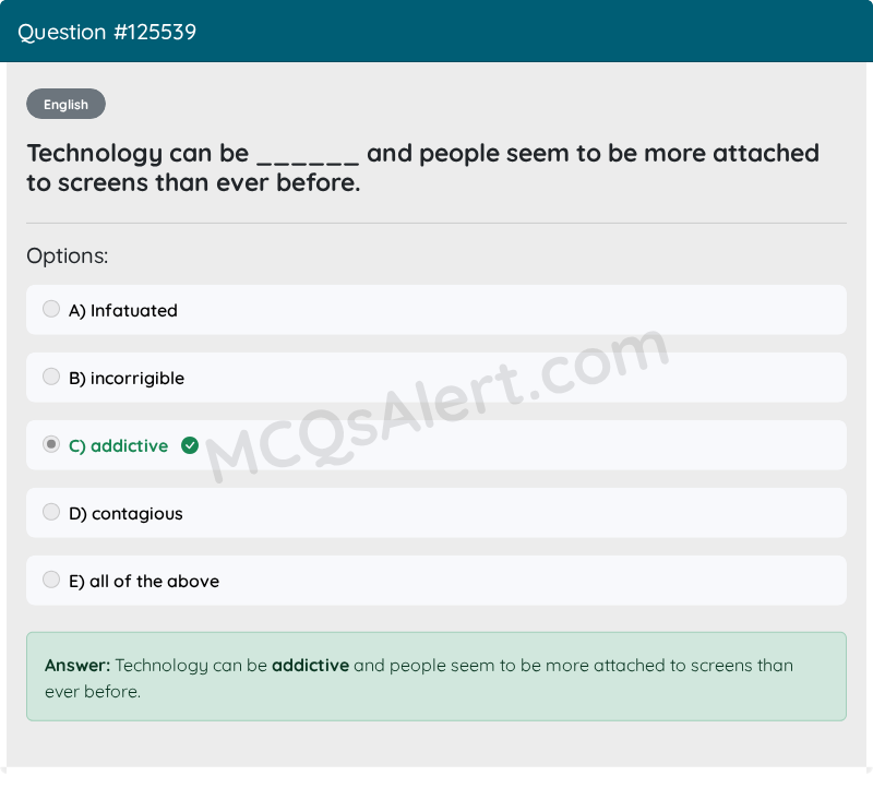 Question Screenshot
