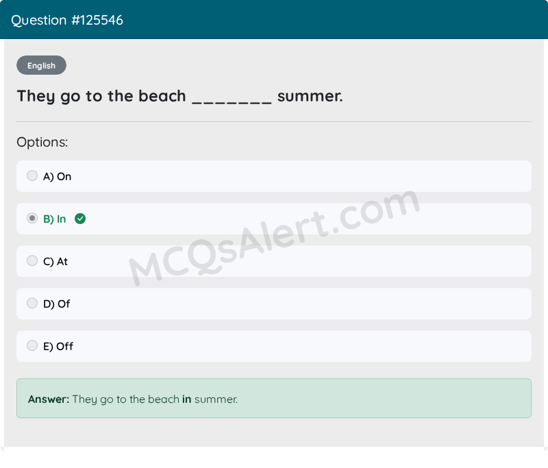 Question Screenshot