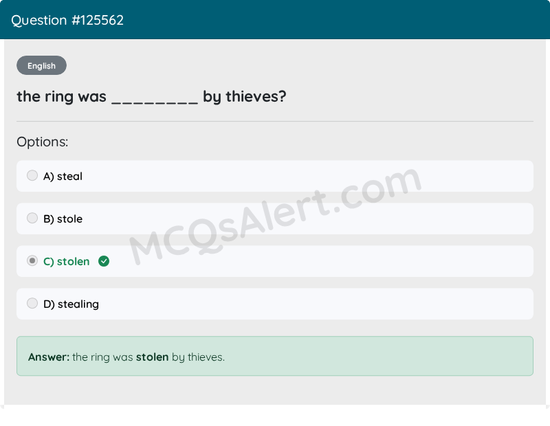 Question Screenshot