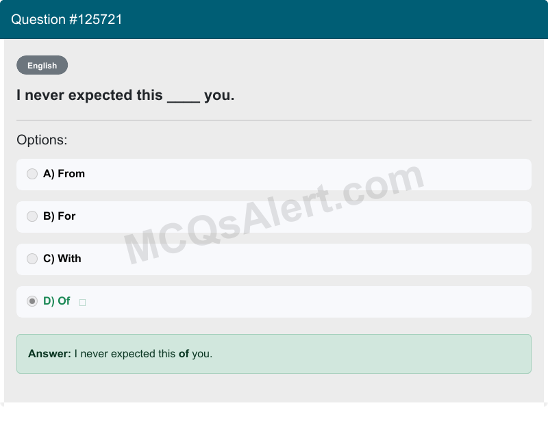 Question Screenshot