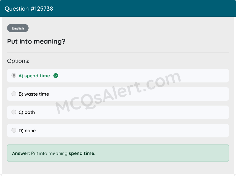 Question Screenshot
