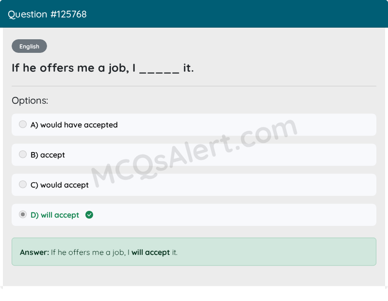 Question Screenshot