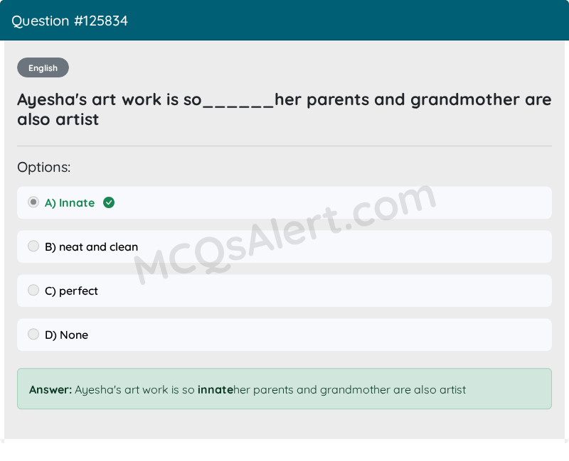 Question Screenshot