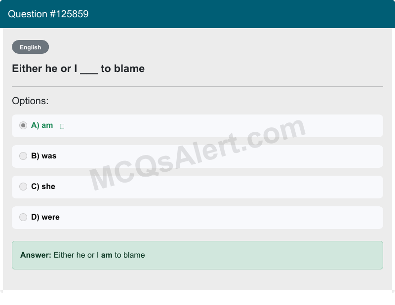 Question Screenshot