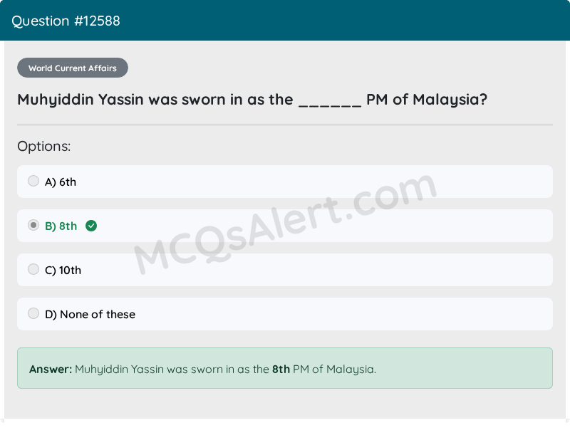 Question Screenshot