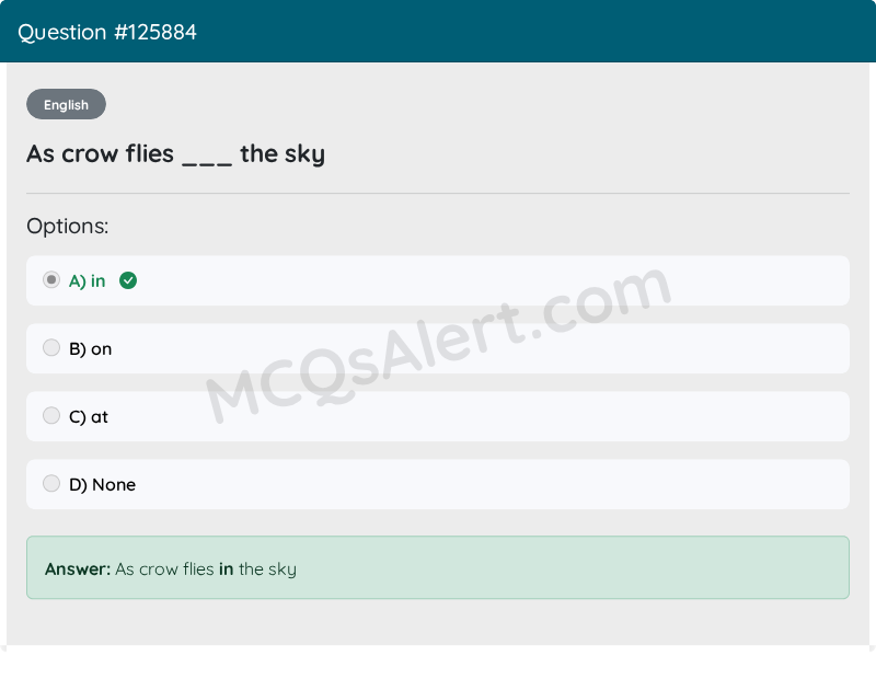 Question Screenshot