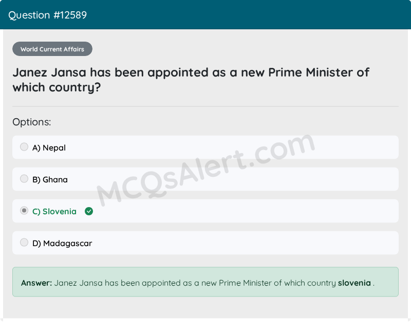 Question Screenshot