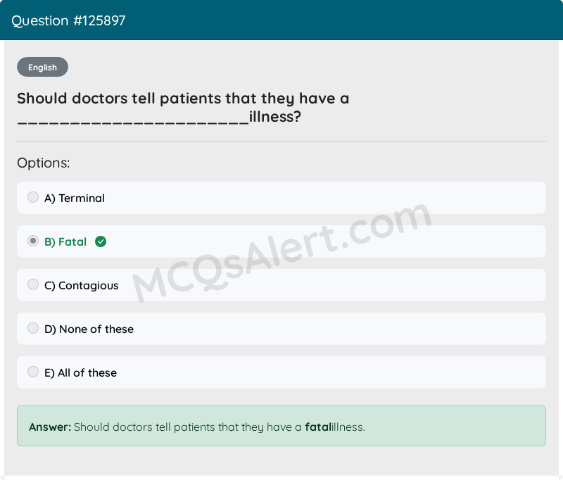 Question Screenshot