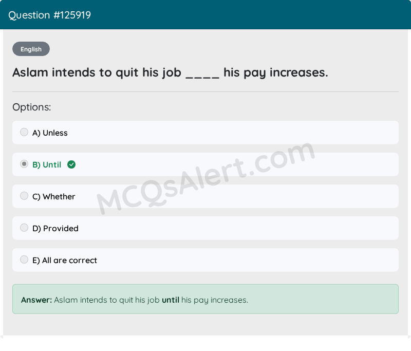 Question Screenshot