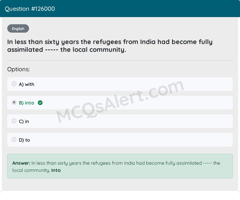 Question Screenshot