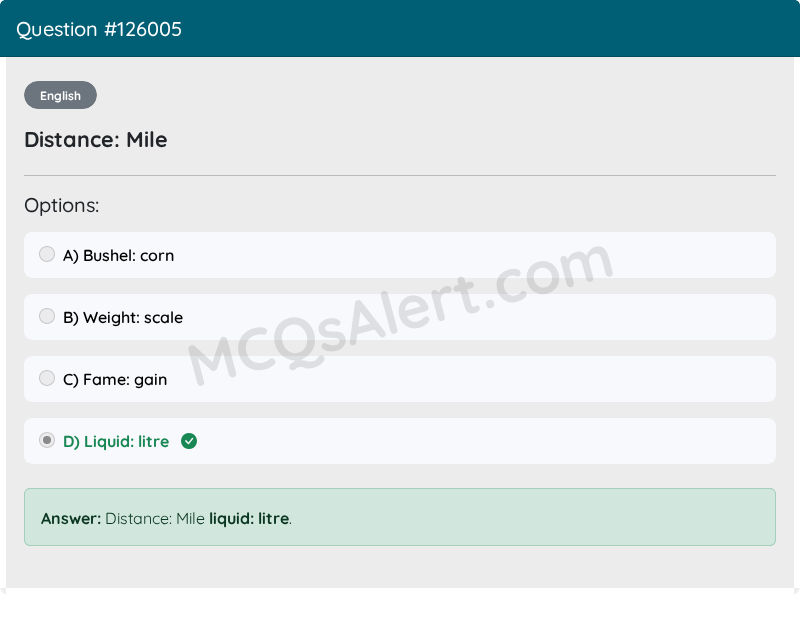 Question Screenshot