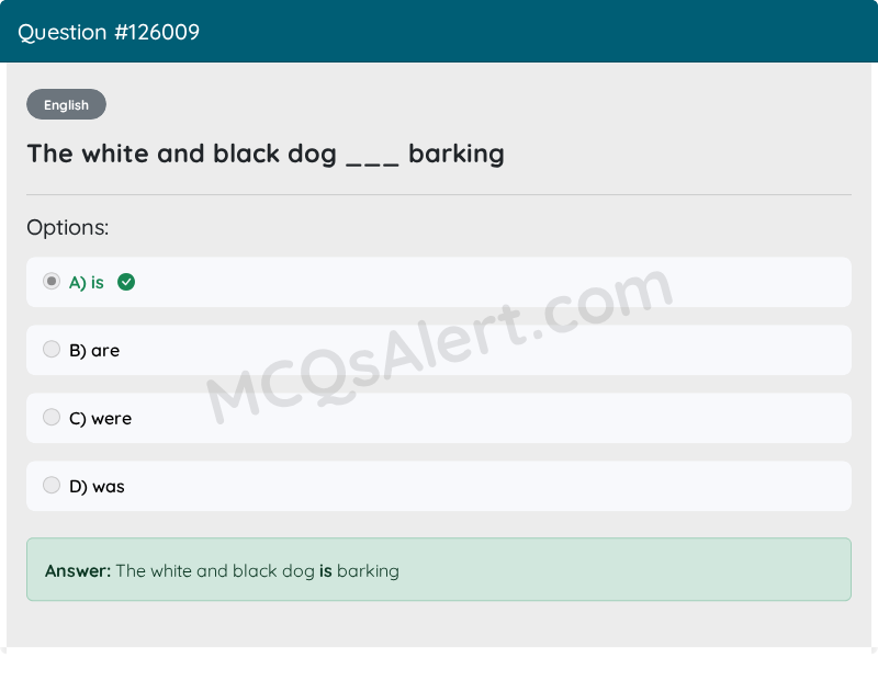 Question Screenshot
