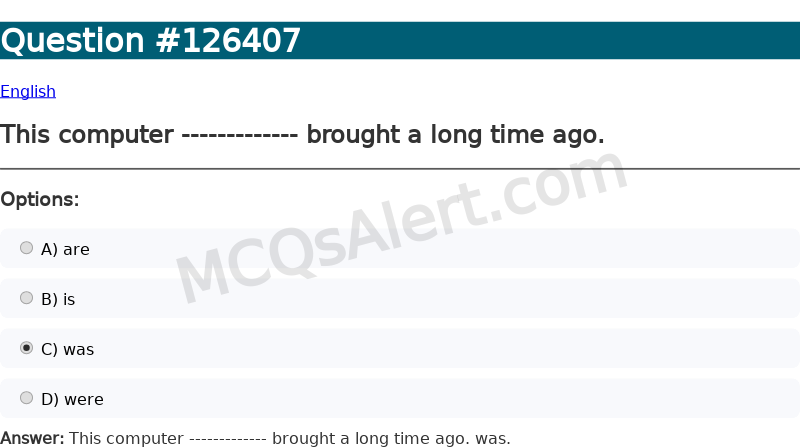 Question Screenshot
