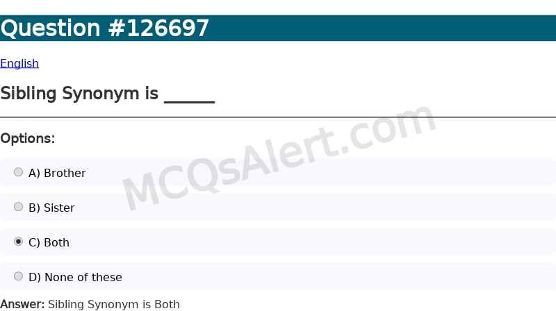 Question Screenshot