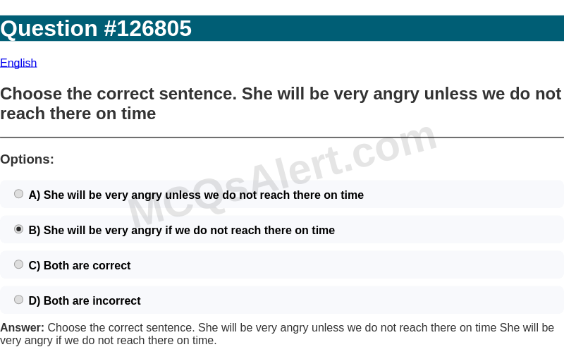 Question Screenshot