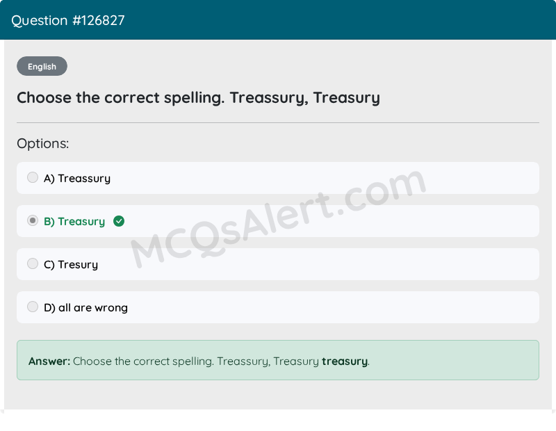 Question Screenshot