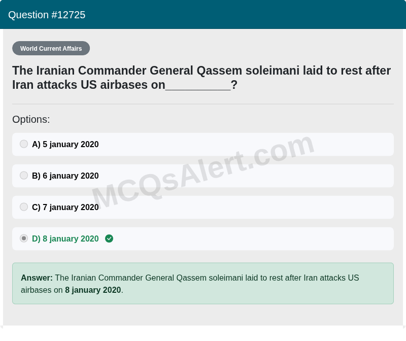 Question Screenshot